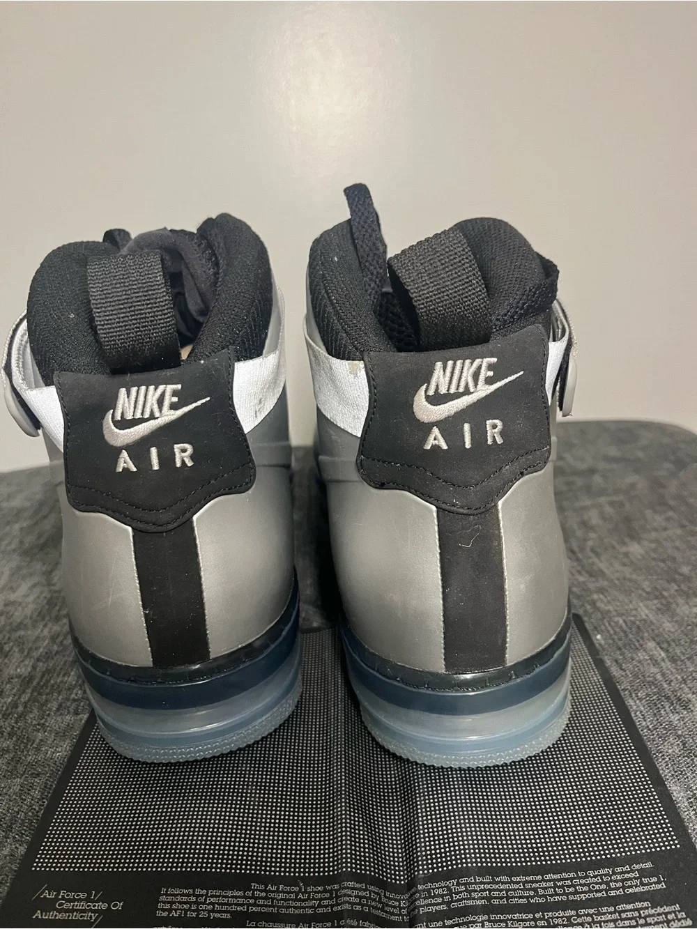 2010 Nike Air Force 1  Foamposite size 10.5